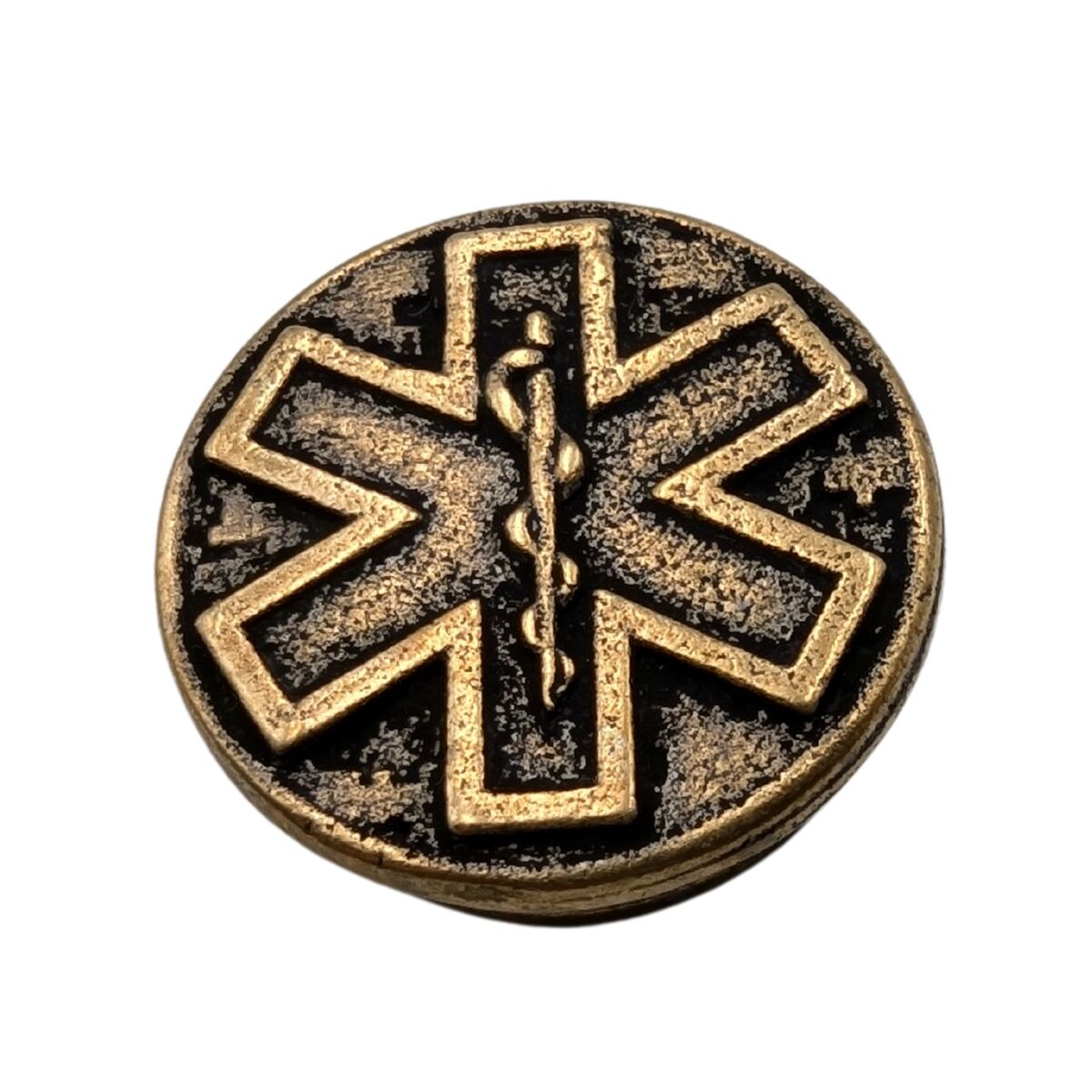 Combat Medic paracord bead Bronze