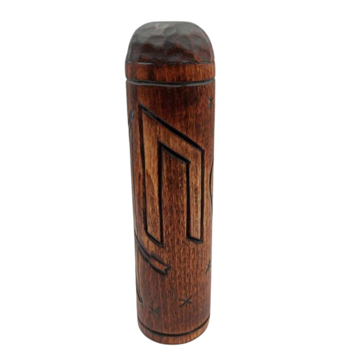 Ullr wooden statue