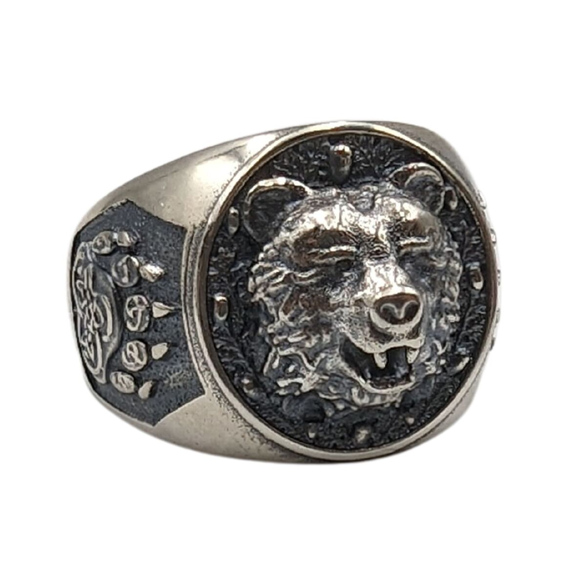 Viking bear ring v2