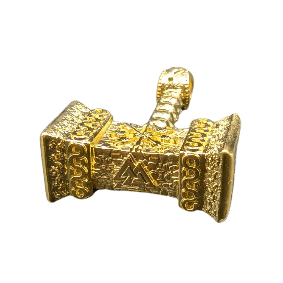 Mjolnir with runes pendant