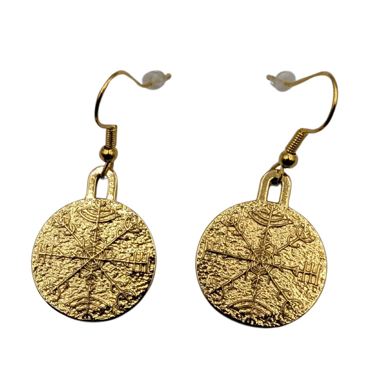Veldismagn earrings Gold plating