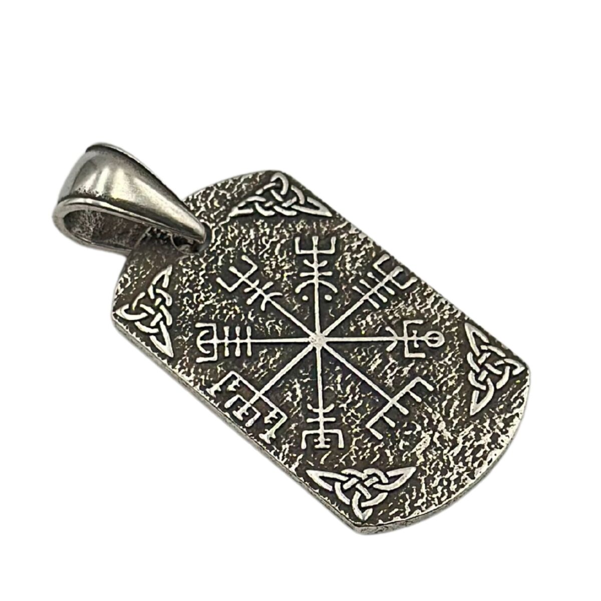 Vegvisir dara knot pendant