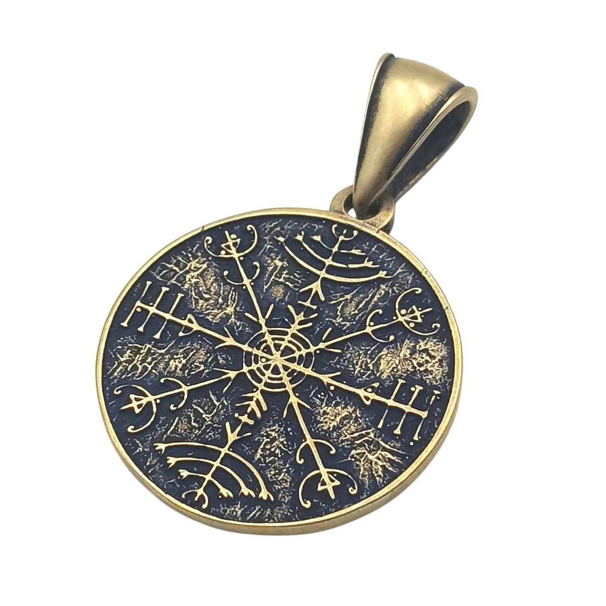 Veldismagn pendant Bronze