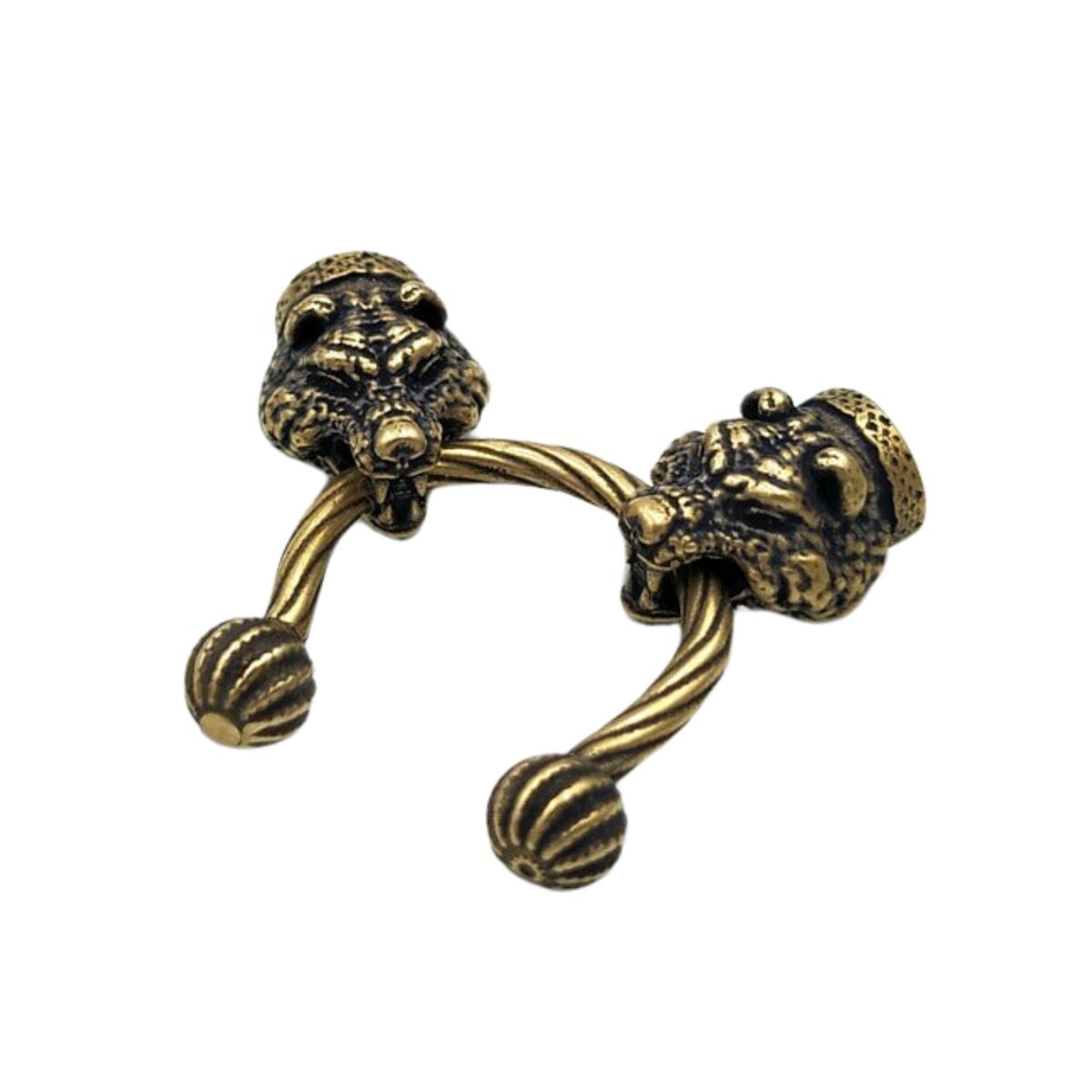 Viking bear head necklace clasp U - type Bronze