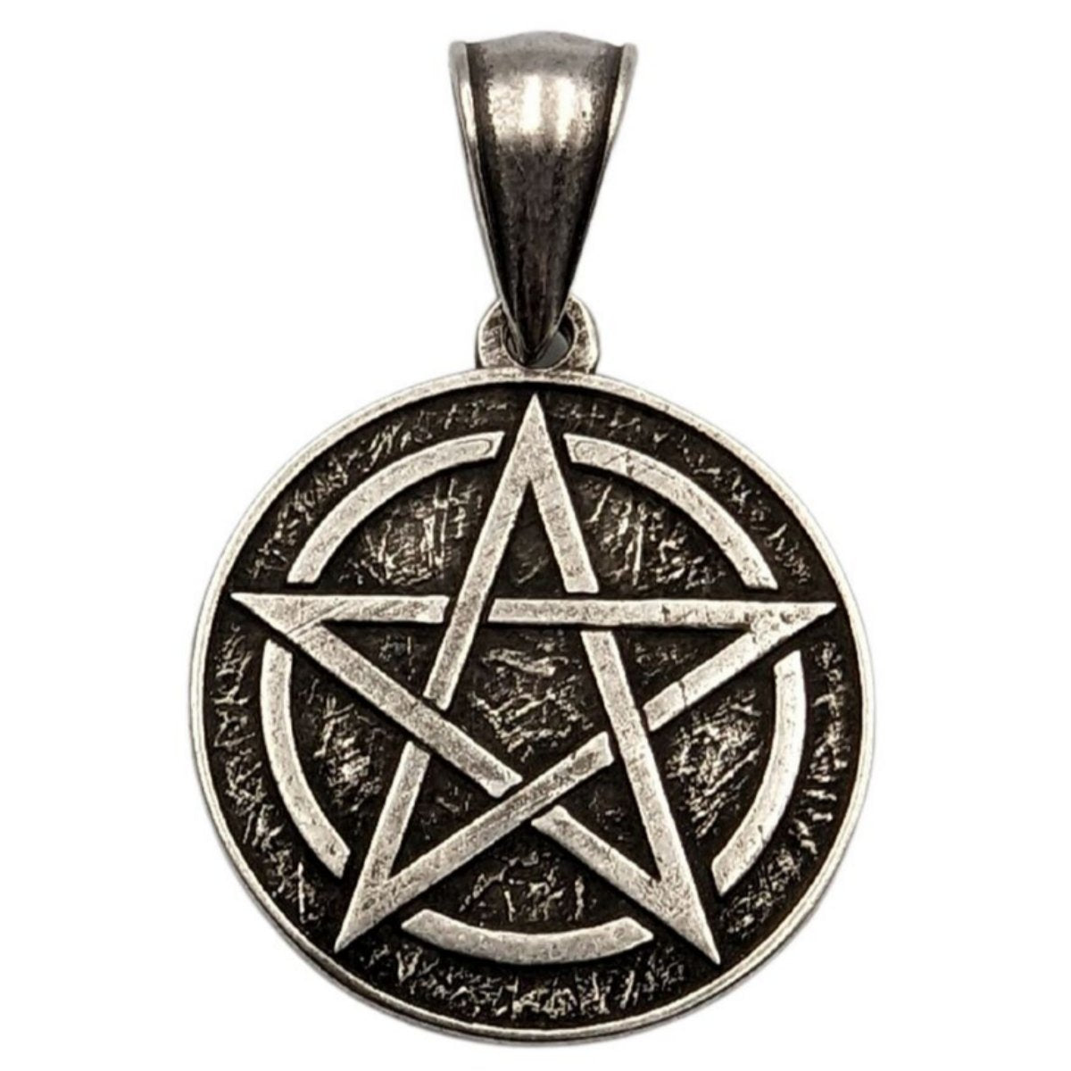 Pentagram pendant Silver plating