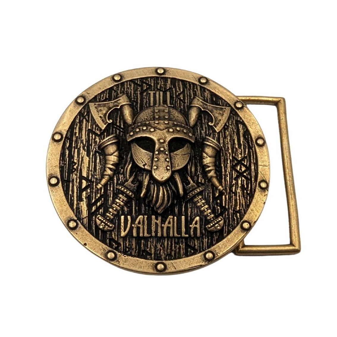 Viking Warrior belt buckle