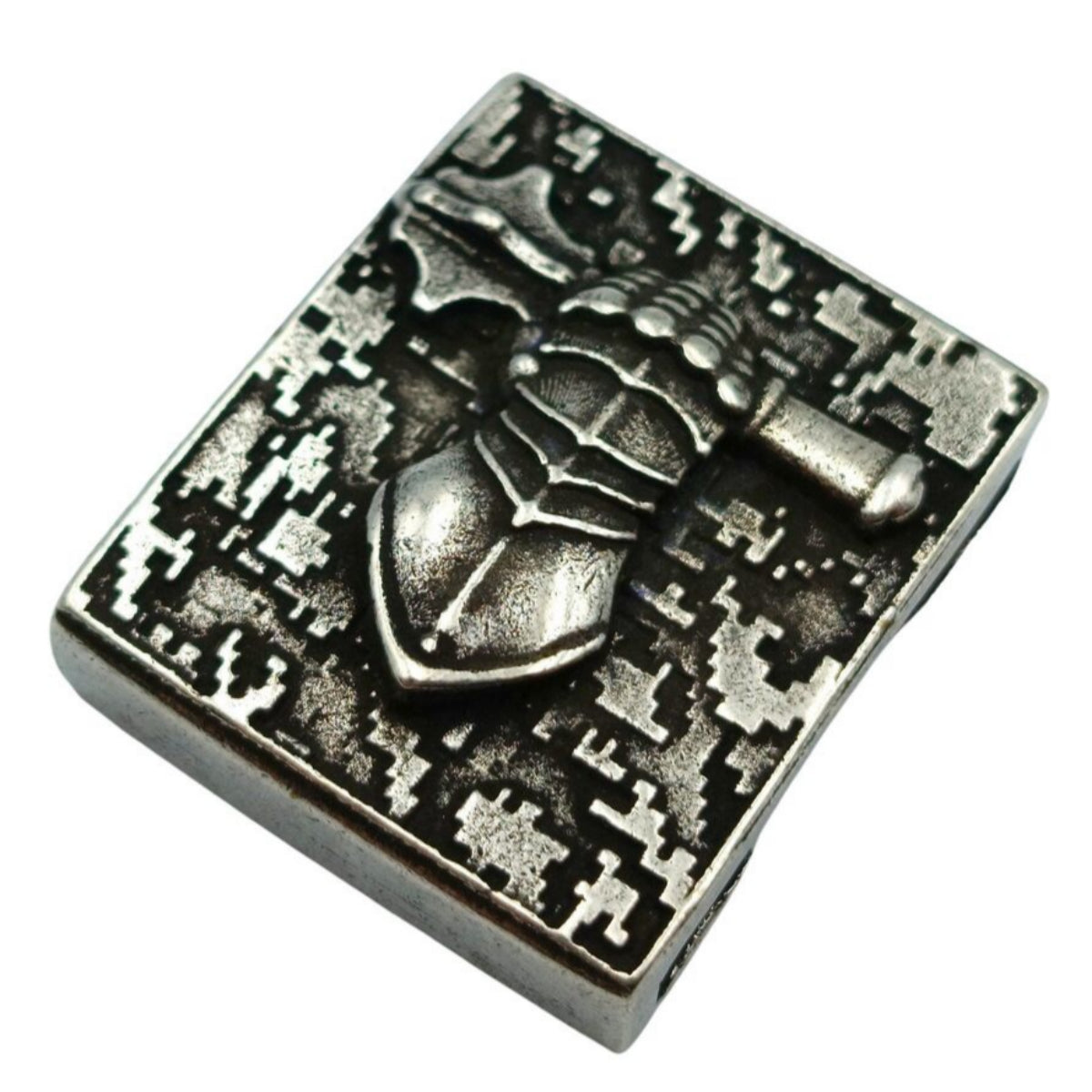 Ukrainian Tank Troops Molle clip Silver plated