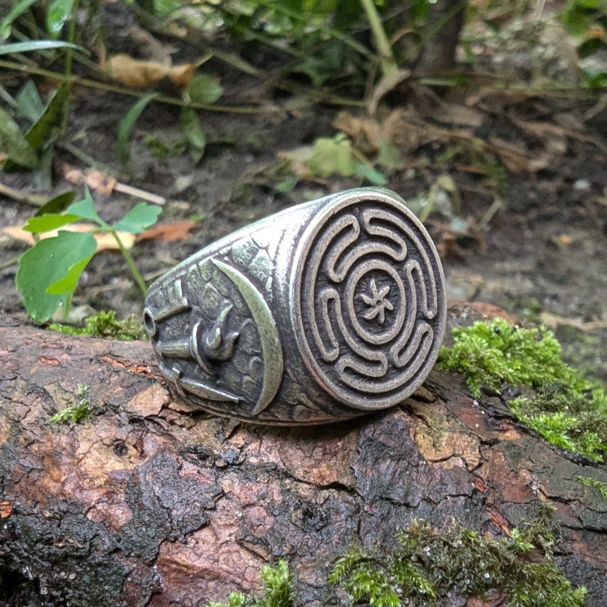 Hecate greek goddess ring