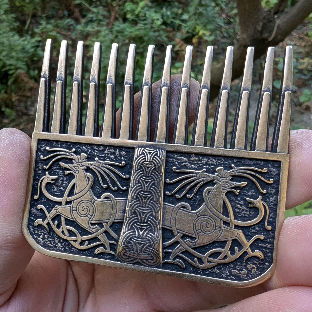 Ringerike style Viking beard comb