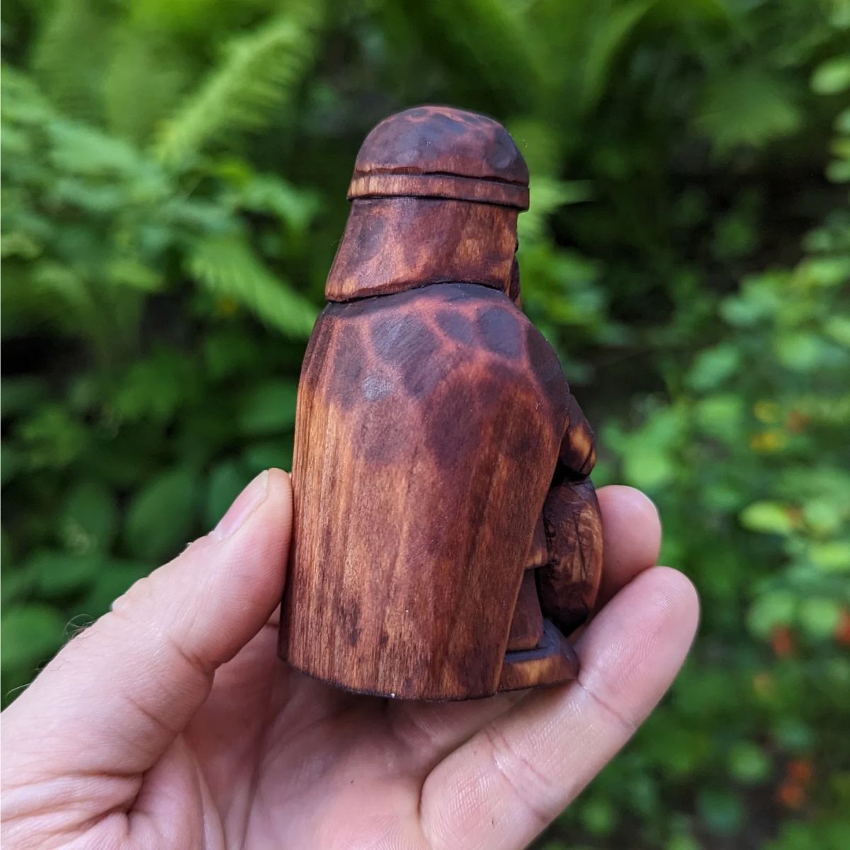 Viking Small wooden figurine   