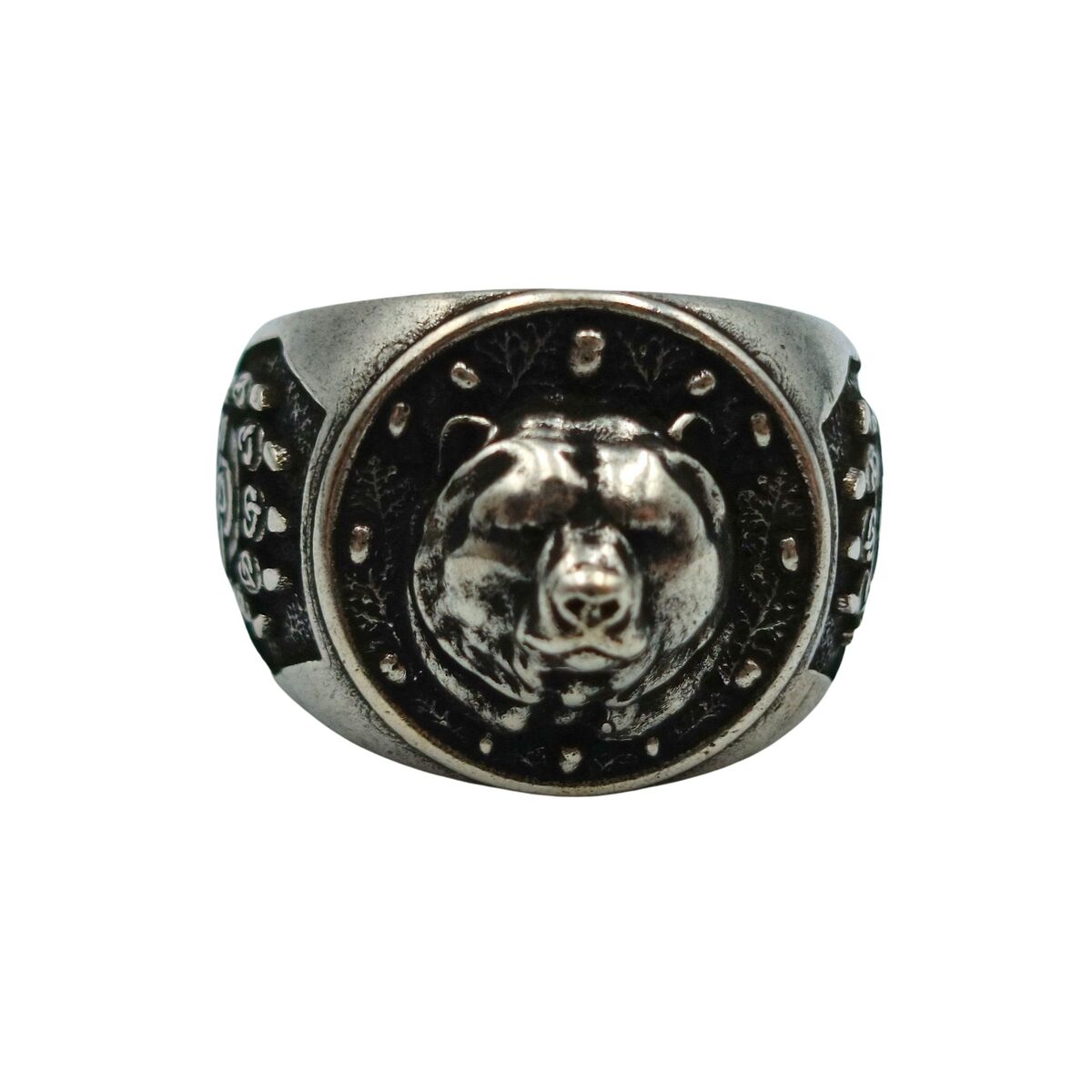 Viking bear ring