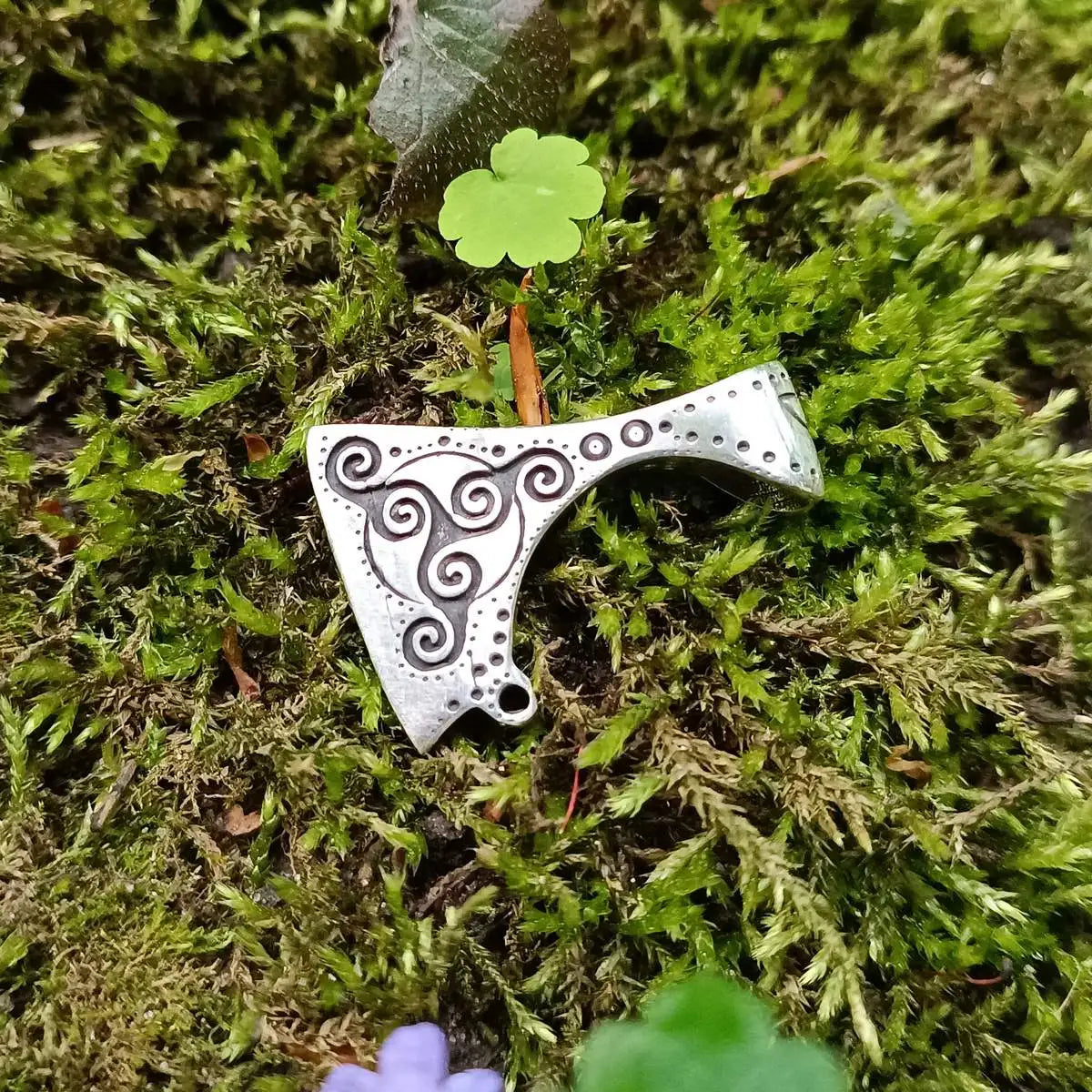Celtic axe pendant