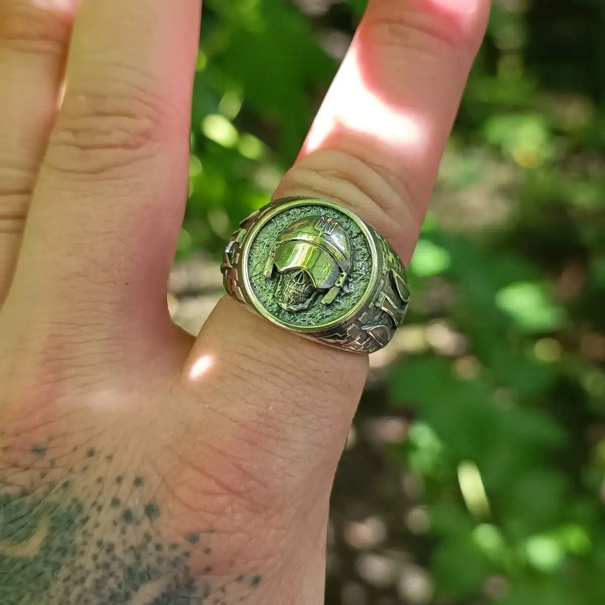 The Ghost of Kyiv signet ring