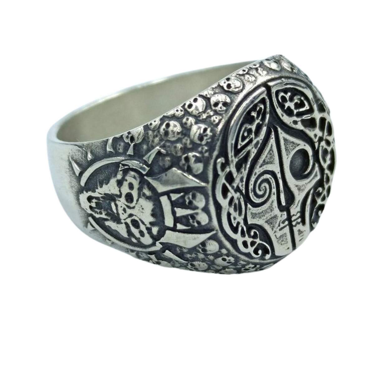 Hel goddess ring