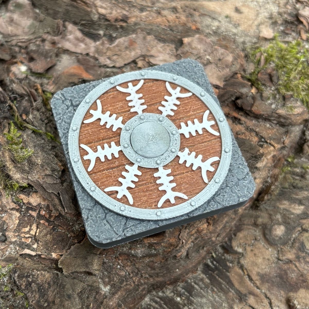 Helm of Awe on a Shield magnet