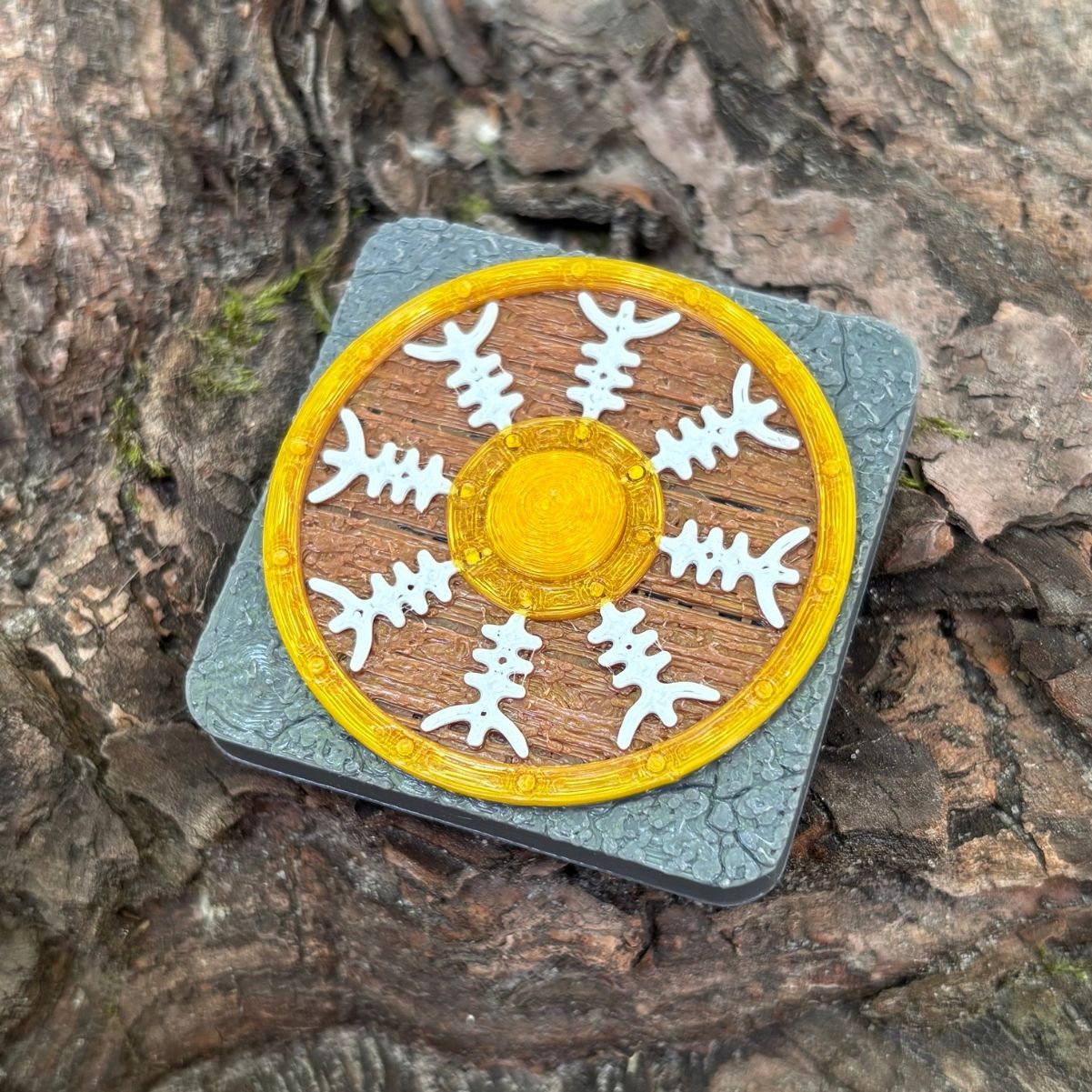 Helm of Awe on a Shield magnet