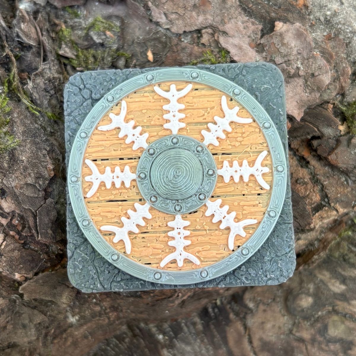 Helm of Awe on a Shield magnet