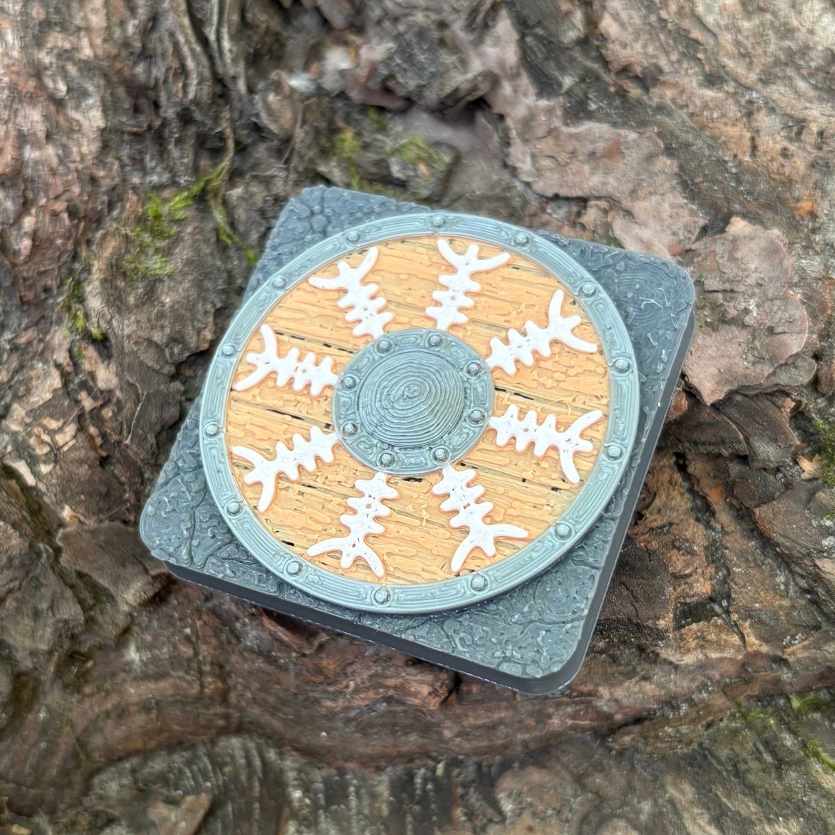 Helm of Awe on a Shield magnet