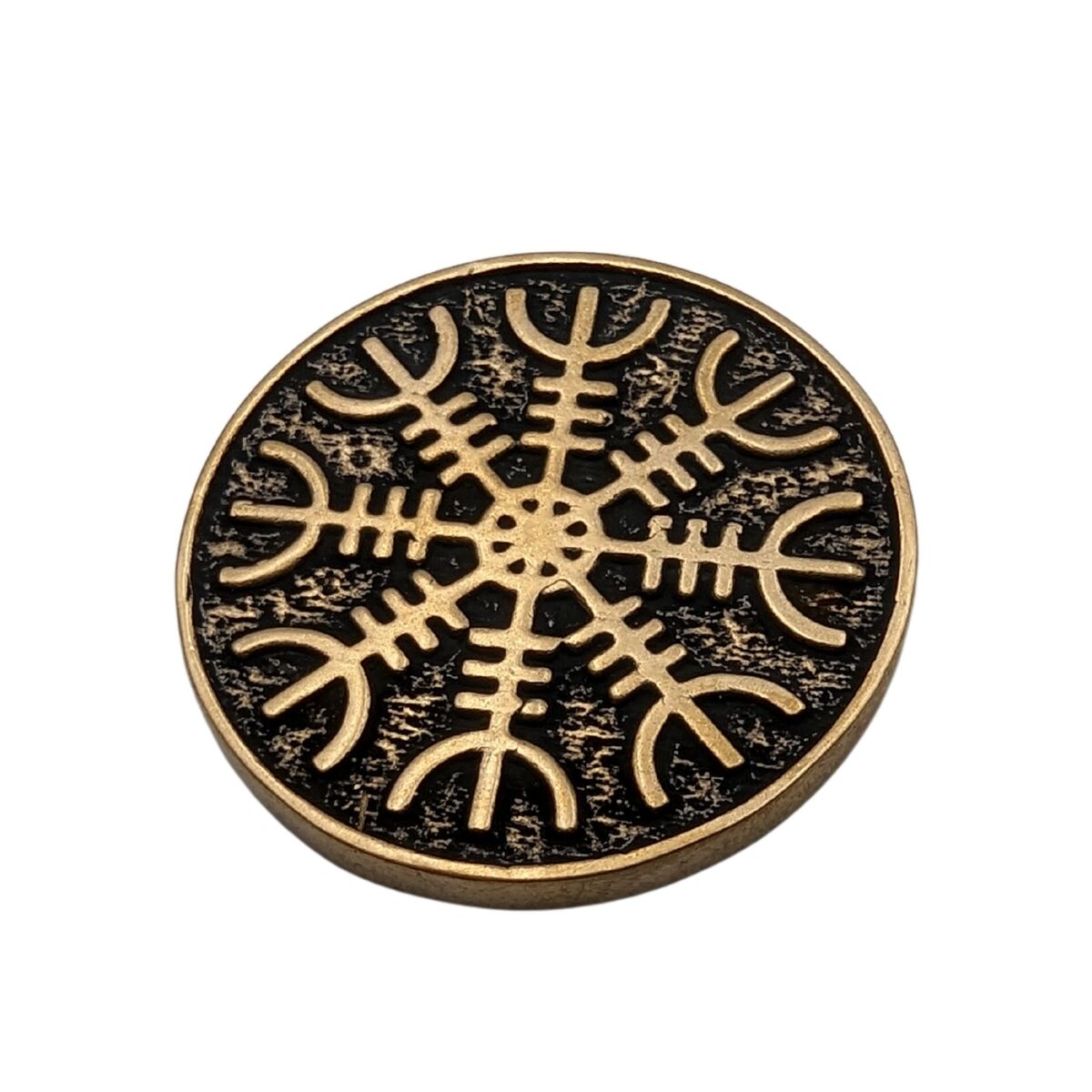 Helm of Awe custom coin