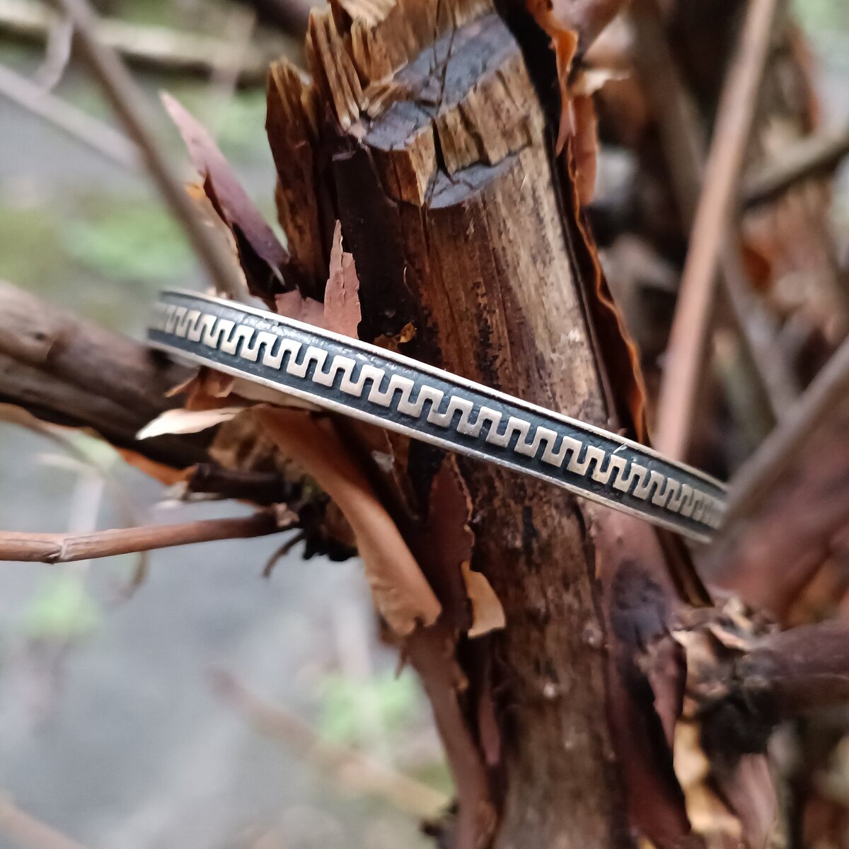 Greek cuff bracelet