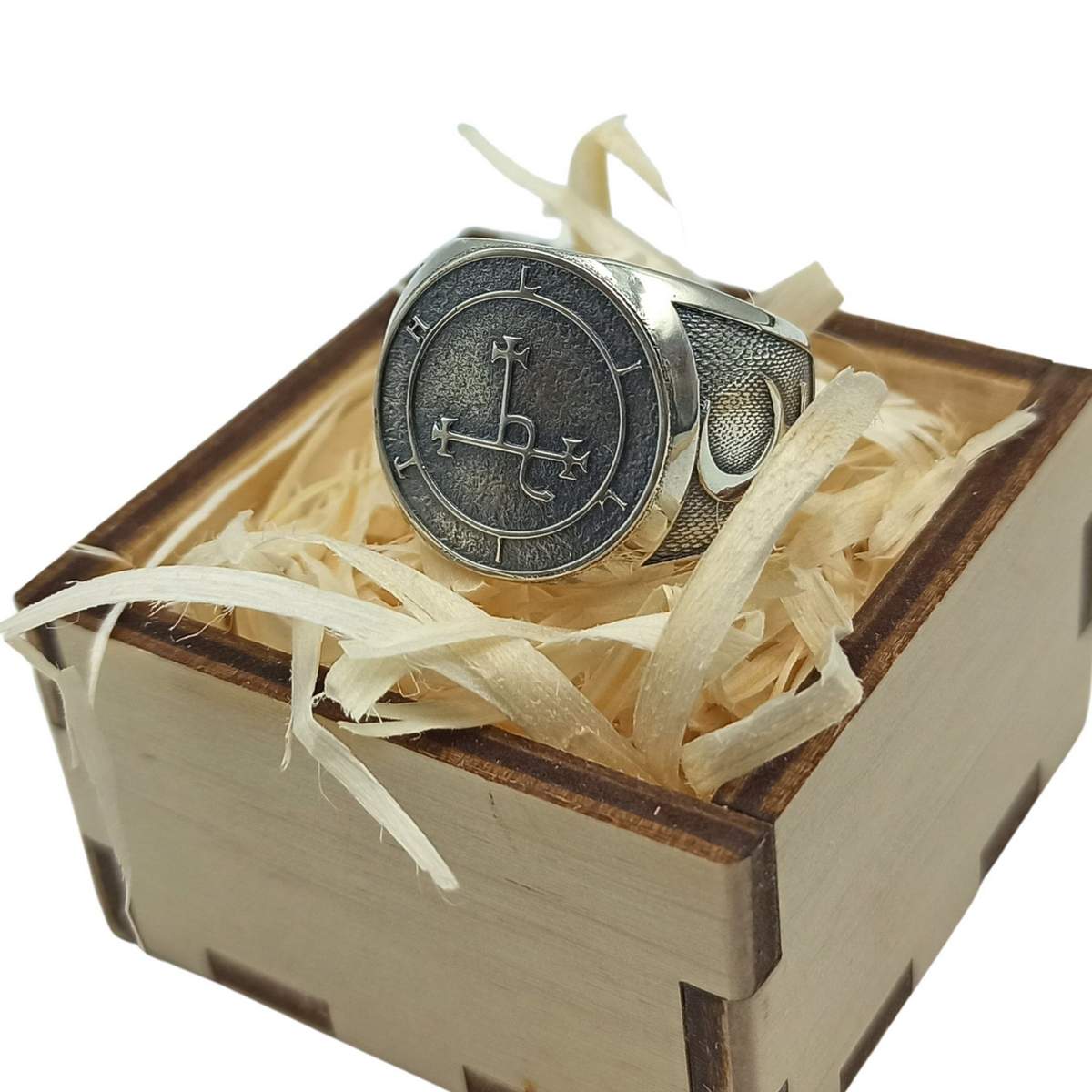 Lilith sigil signet ring