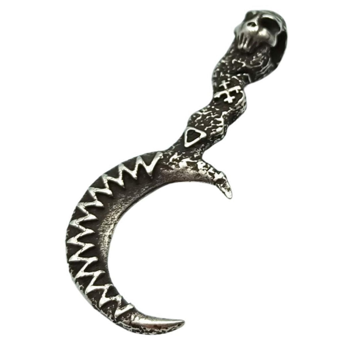 Morana sickel pendant Silver plating
