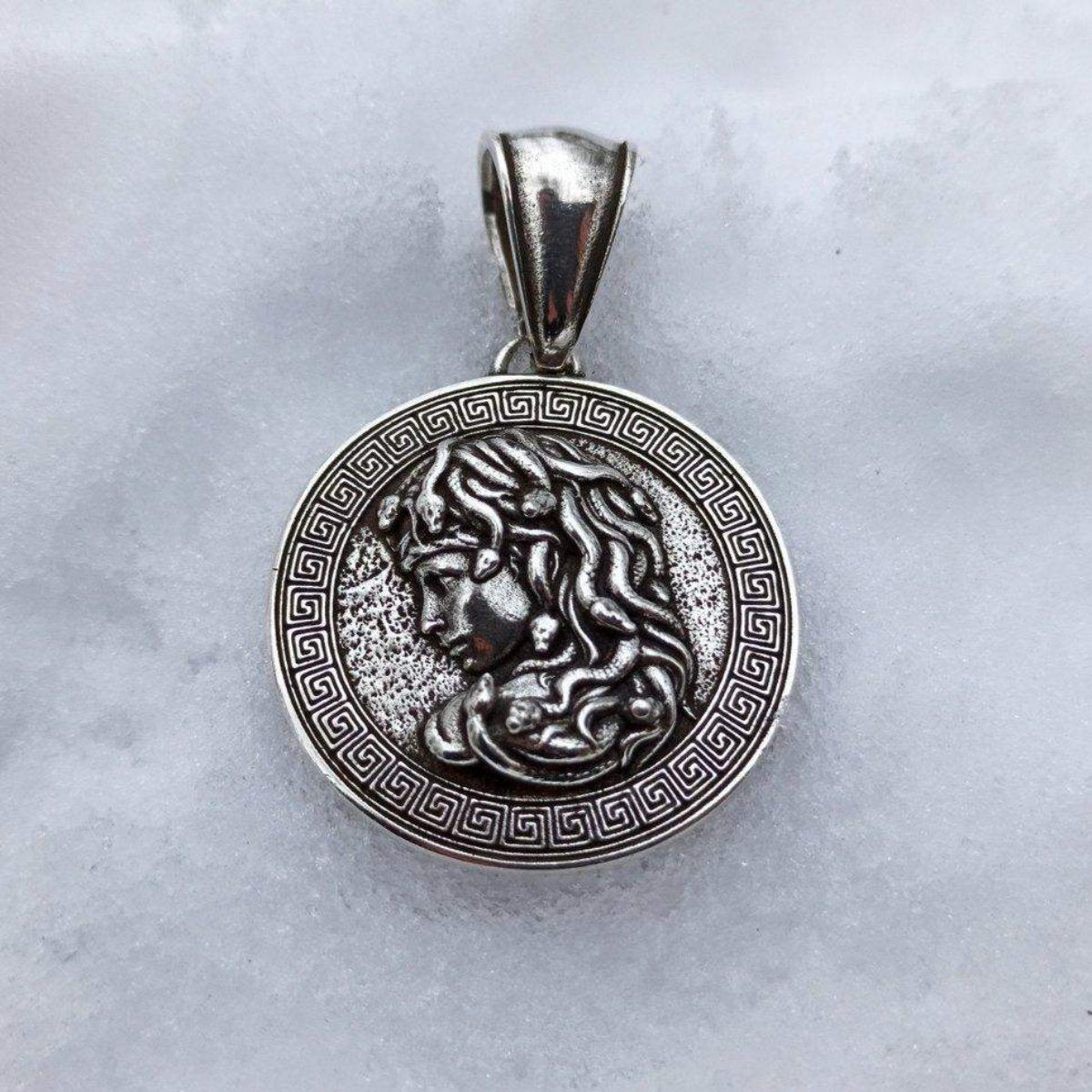 Medusa Gorgon pendant