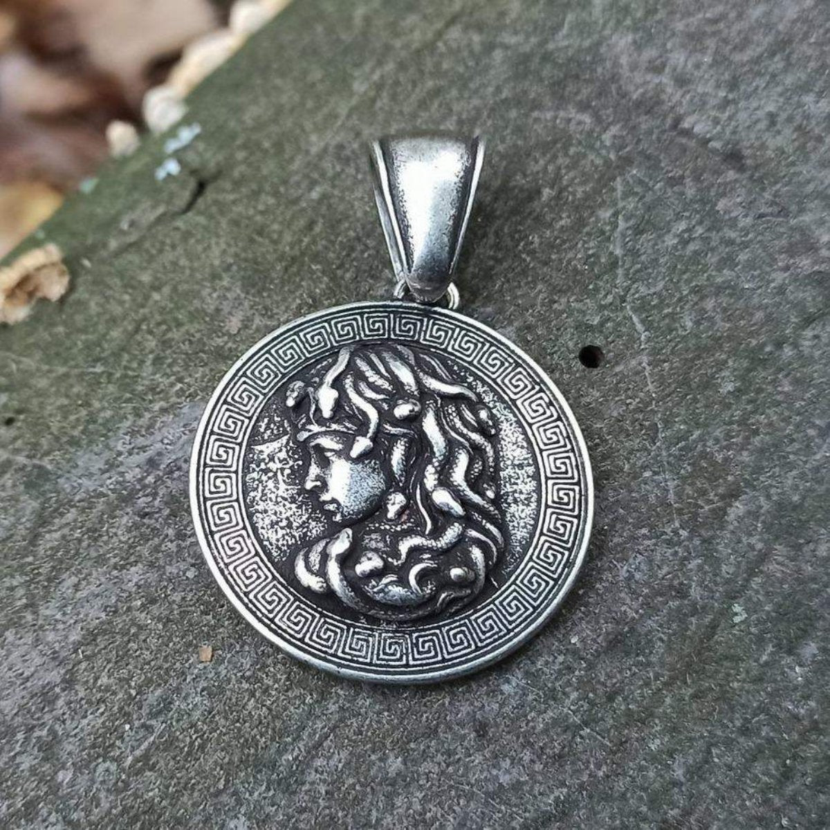 Medusa Gorgon pendant