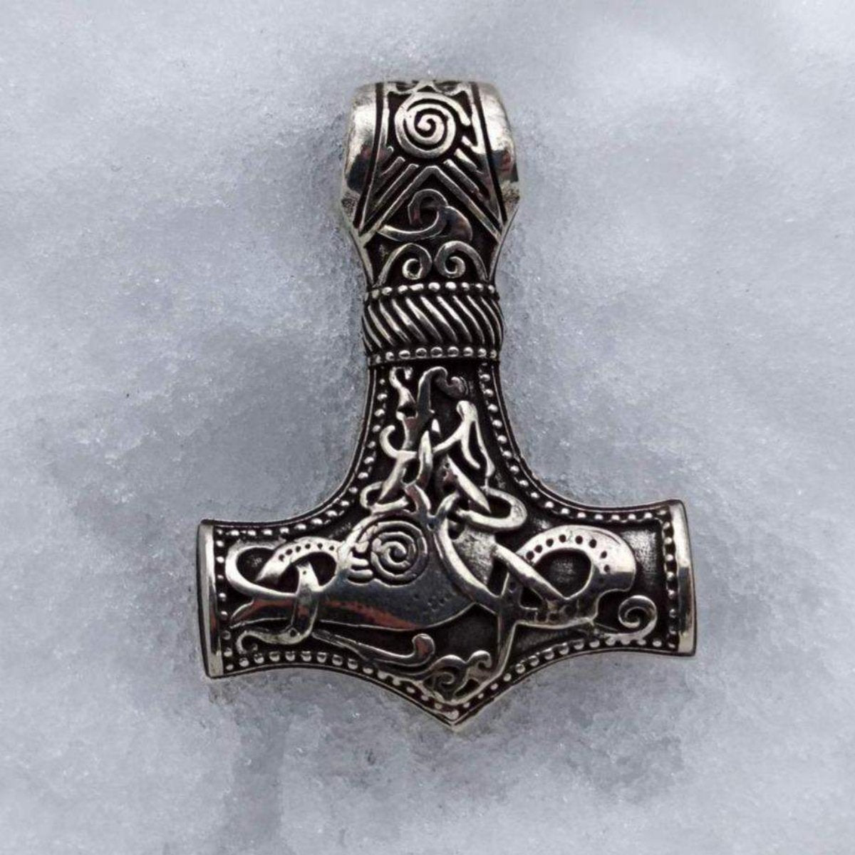 Mammen style Mjolnir pendant