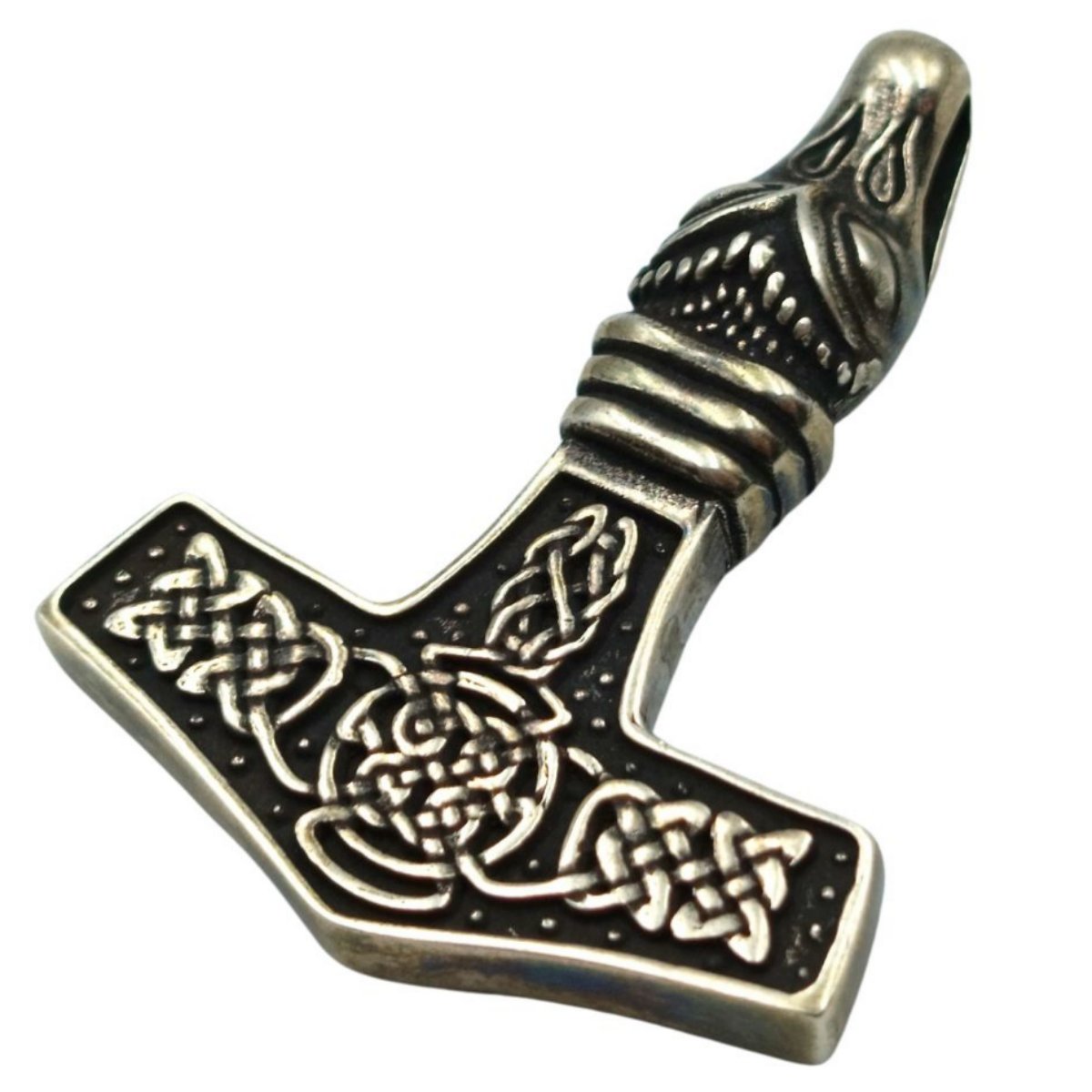 Mjolnir Dragon replica pendant