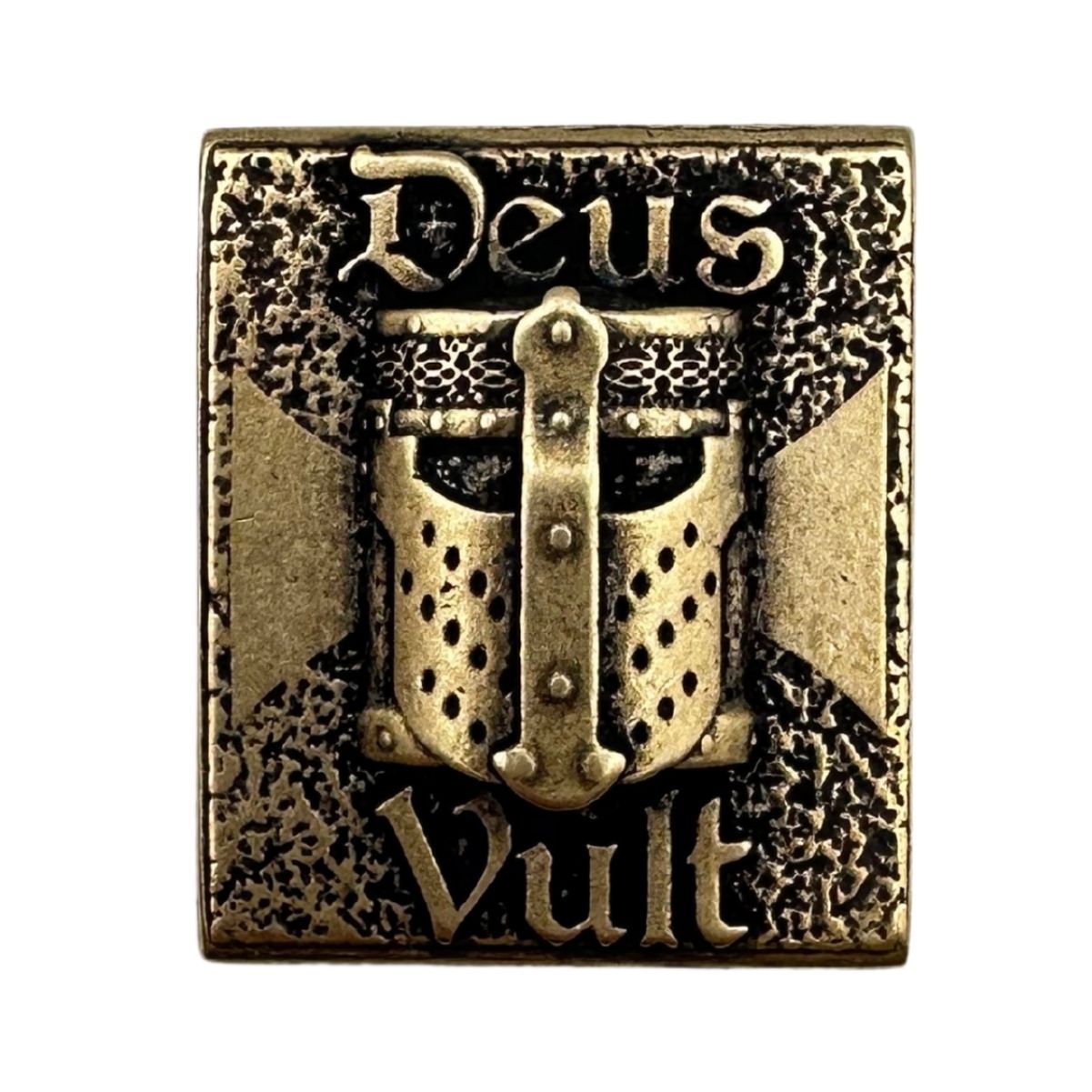 Templar Molle clip Deus Vult Bronze with patina