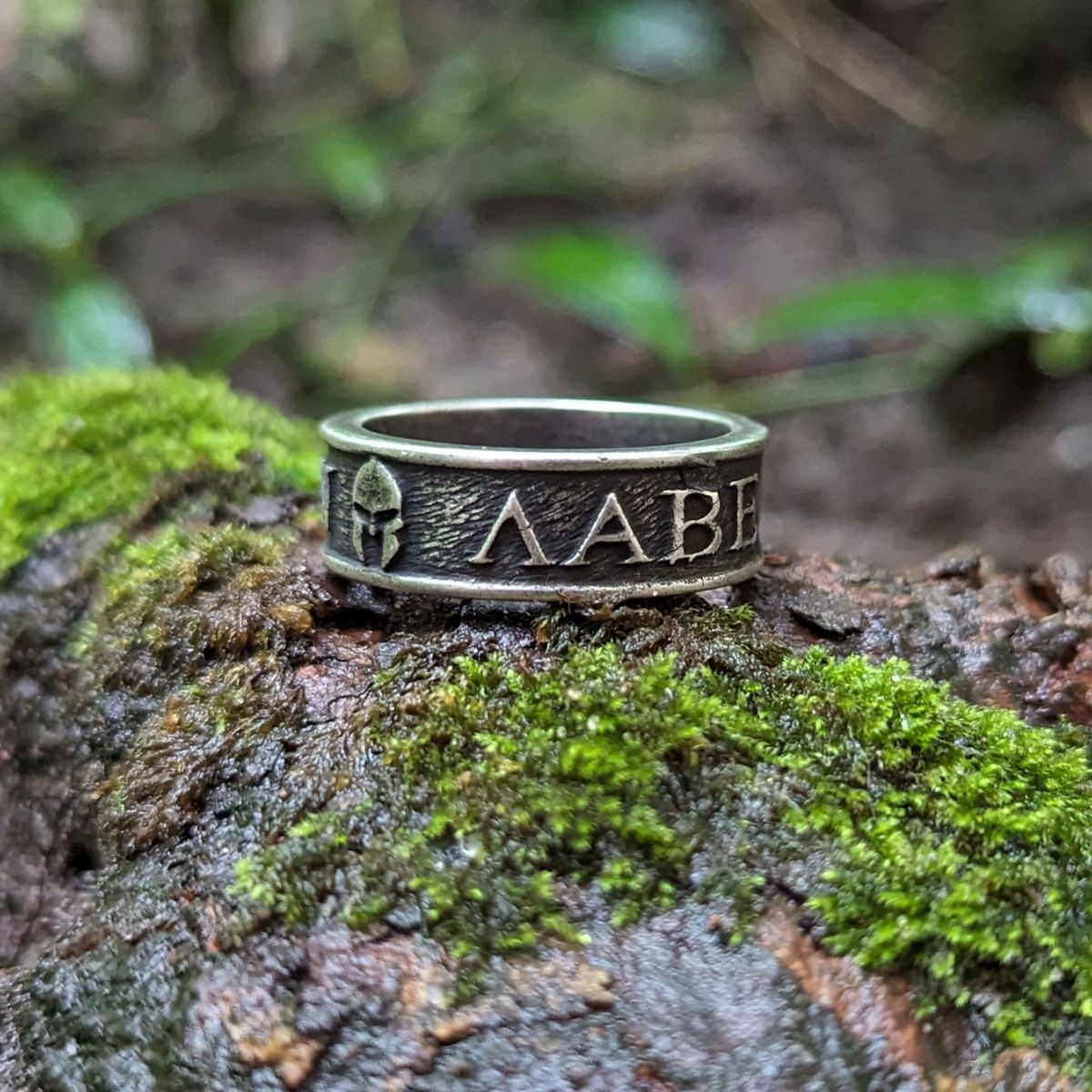 Molon Labe ring