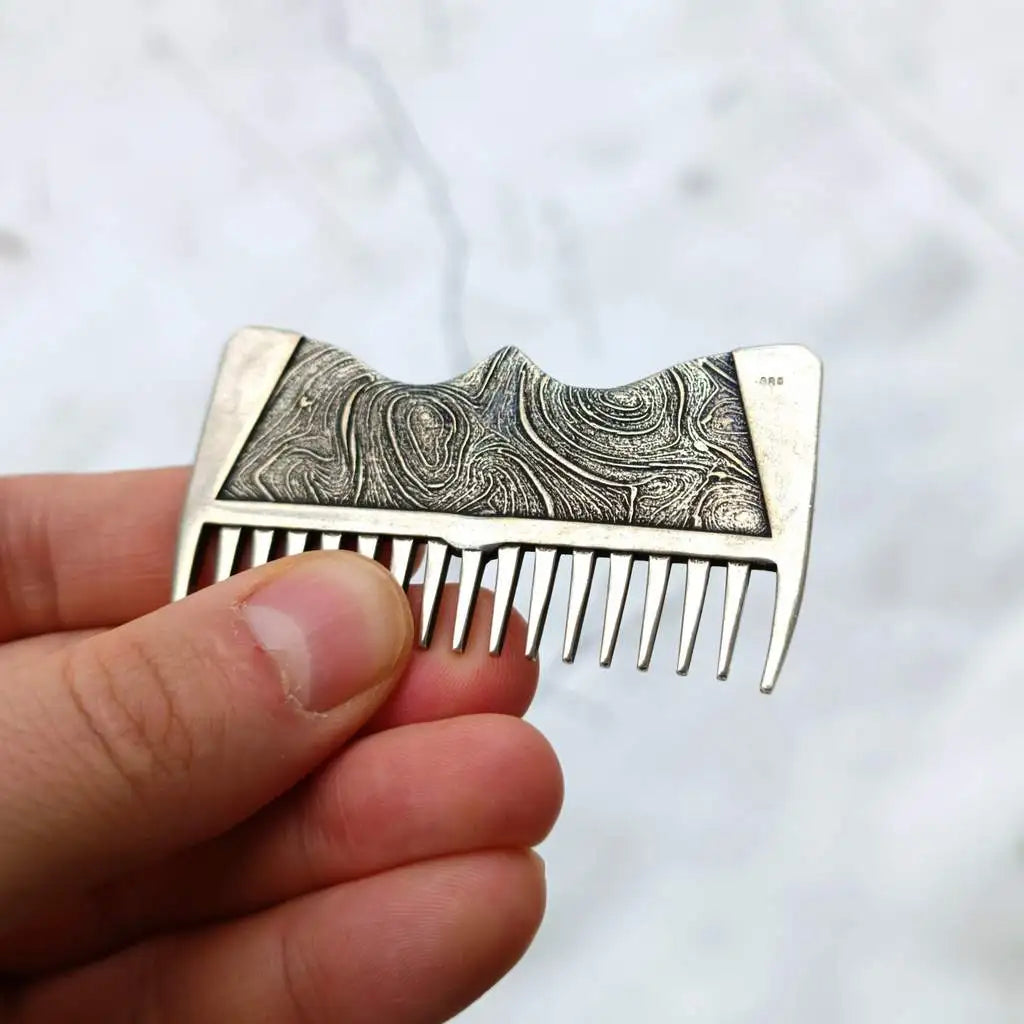 Odin with ravens beard Viking comb