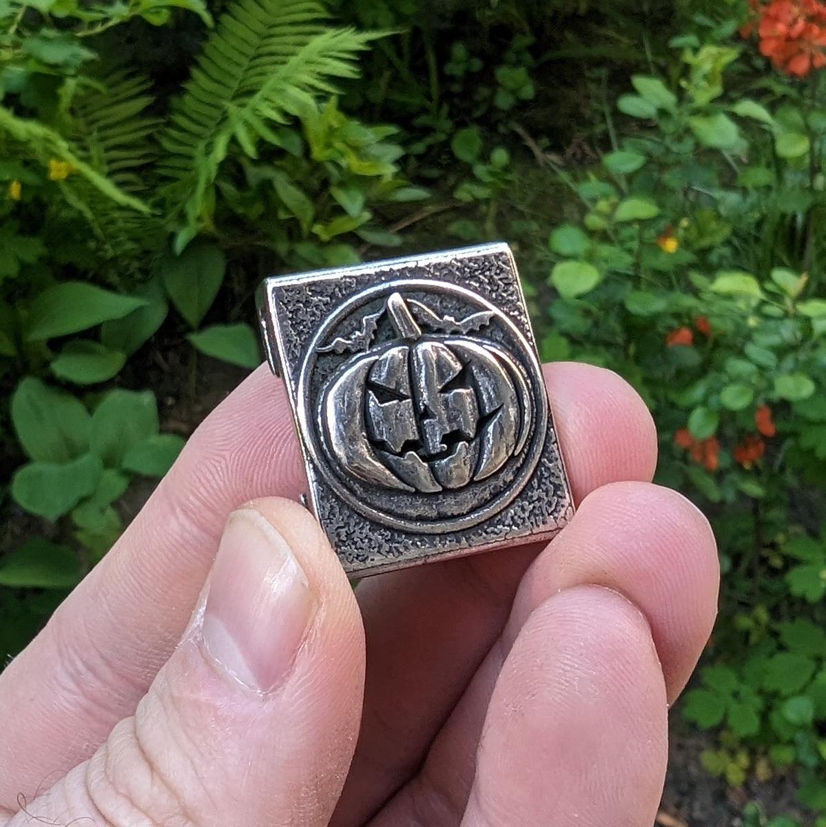 Halloween pumpkin molle clip