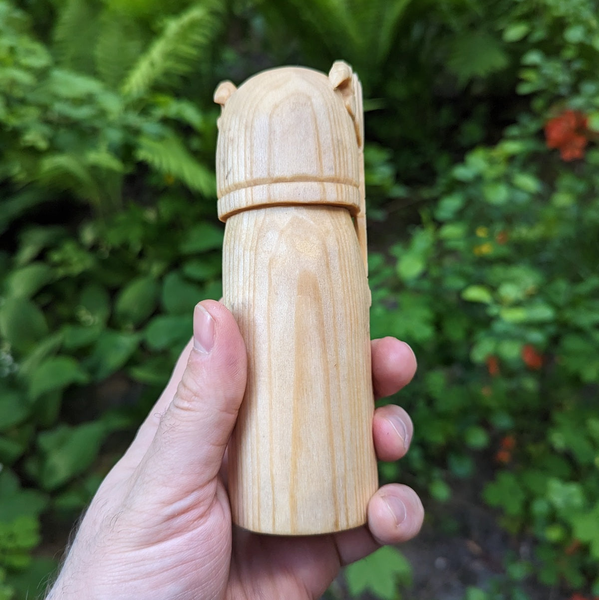 Loki wooden figurine