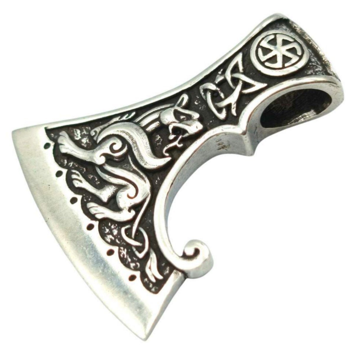 Axe of Perun pendant Silver 925