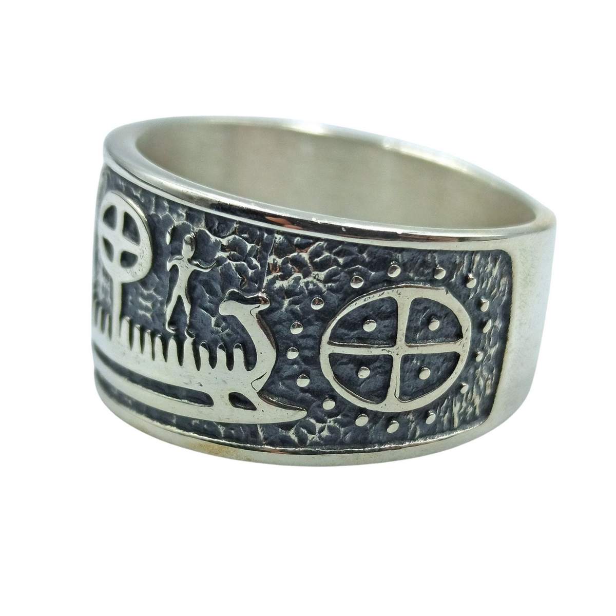 Norse Petroglyph ring