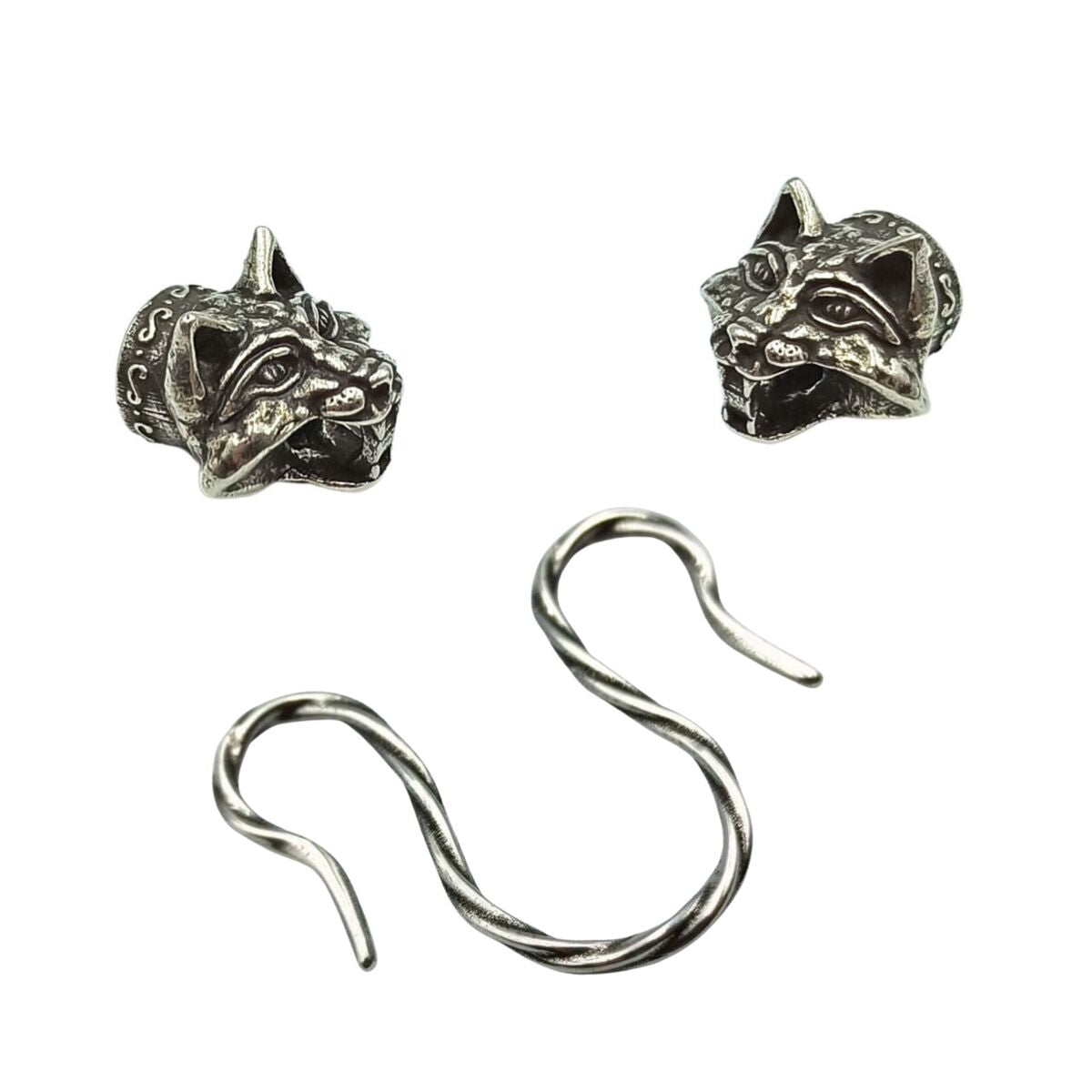 Lynx necklace clasp Omega type Silver 925