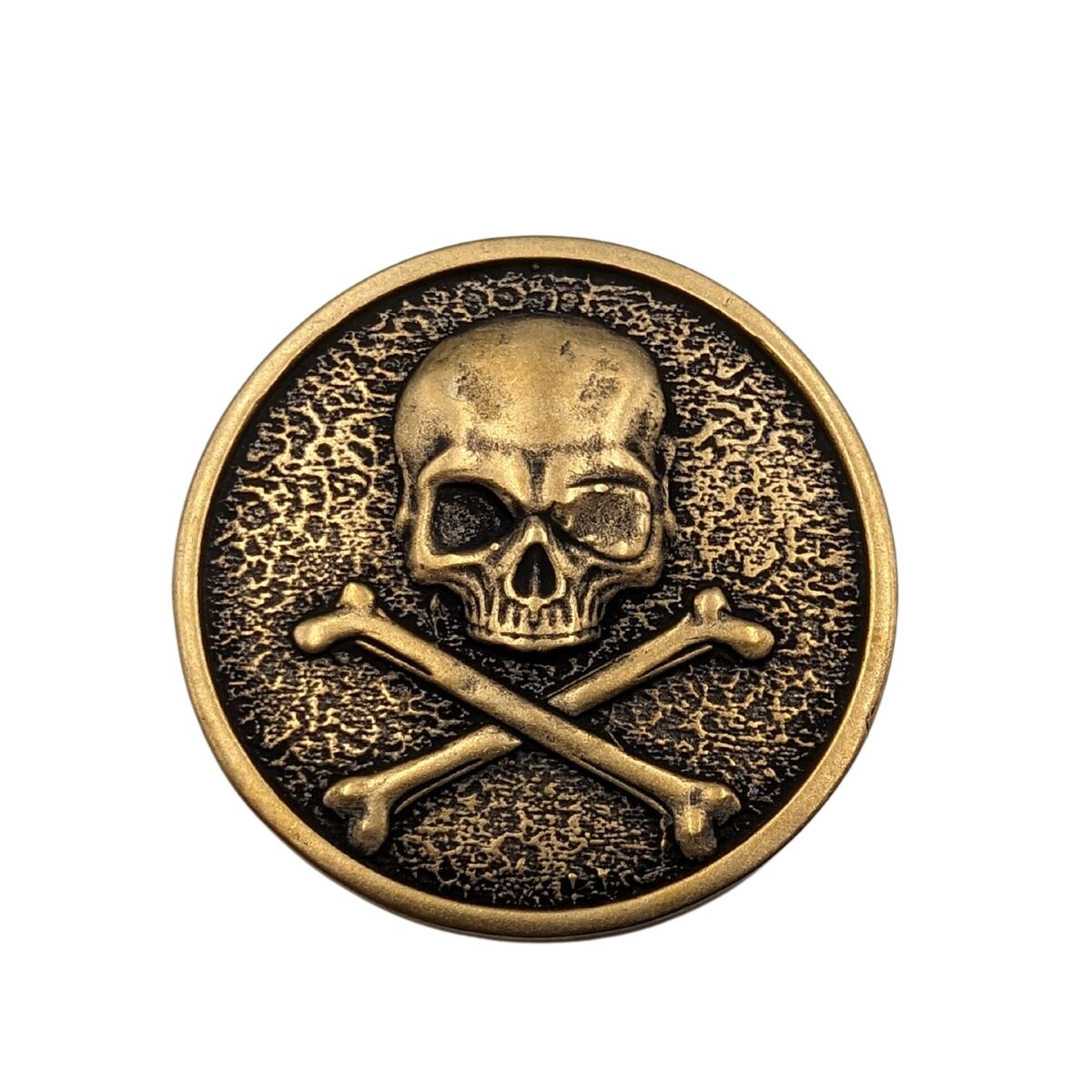 Pirate Skull coin Bronze