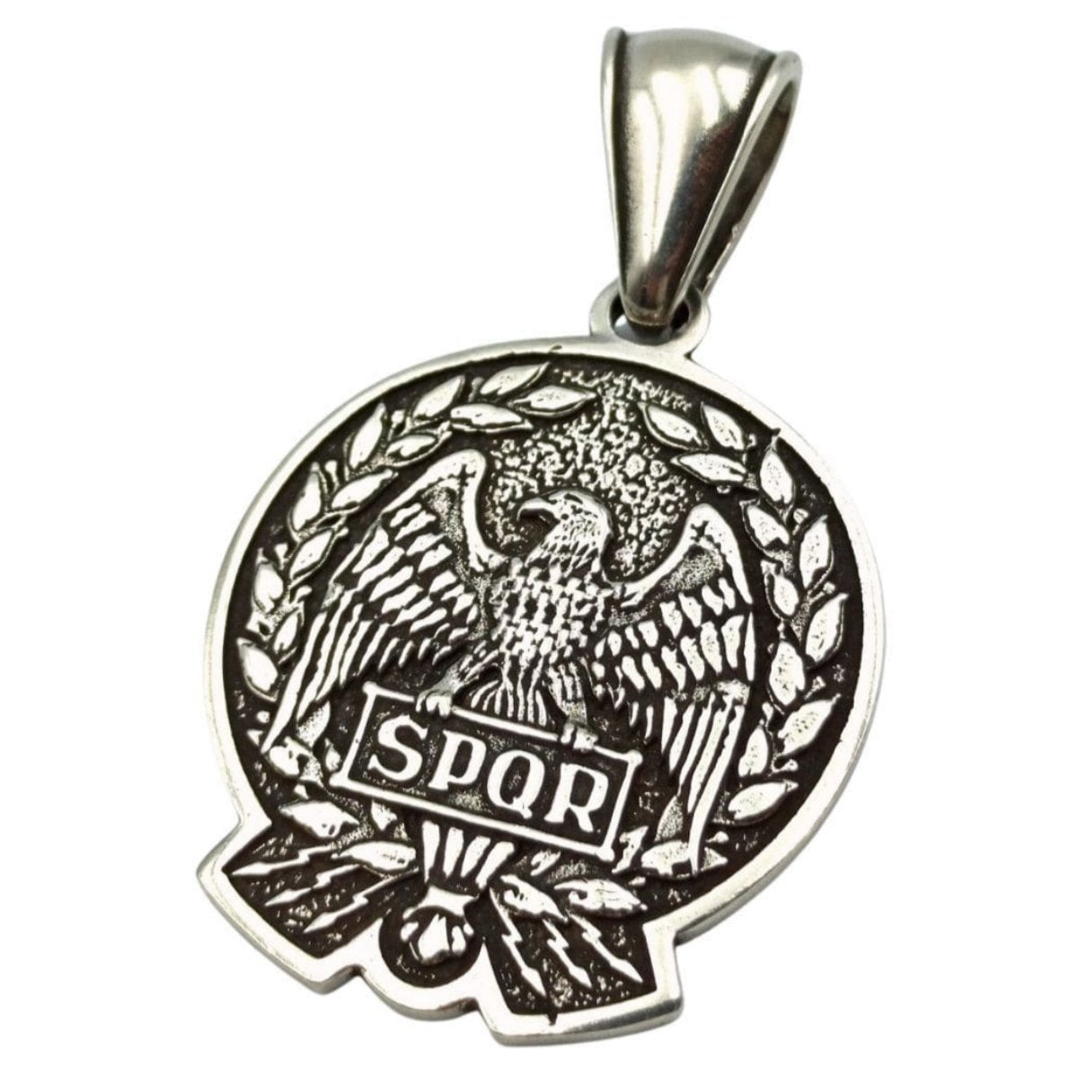 Roman eagle Aquila SPQR pendant Silver 925