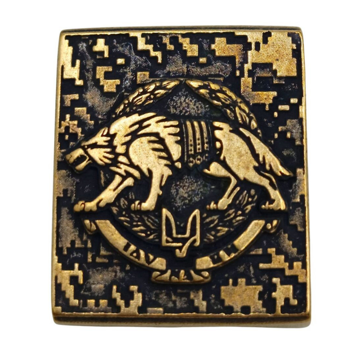 Special Operations Forces Molle clip Bronze with patina