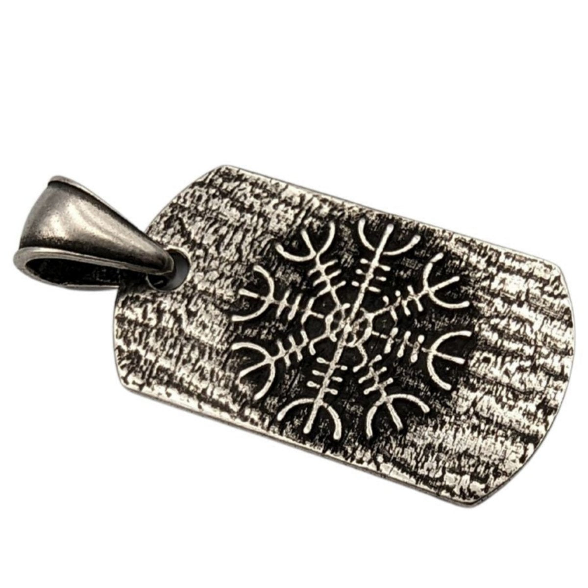 Sigurd and Fafnir Aegishjalmur pendant