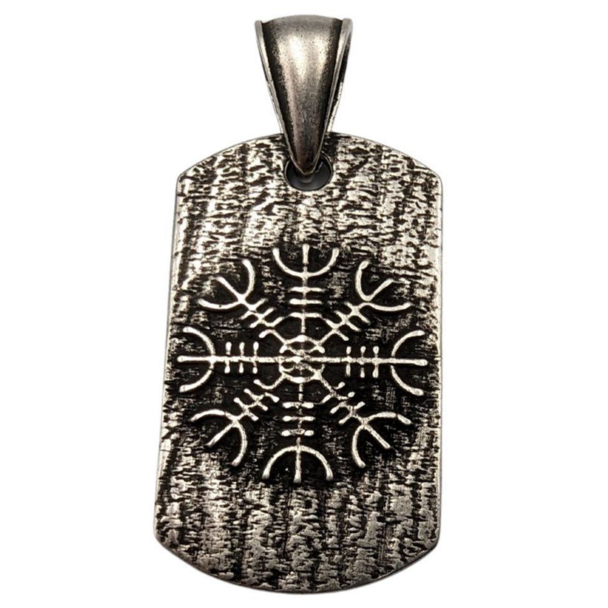 Sigurd and Fafnir Aegishjalmur pendant