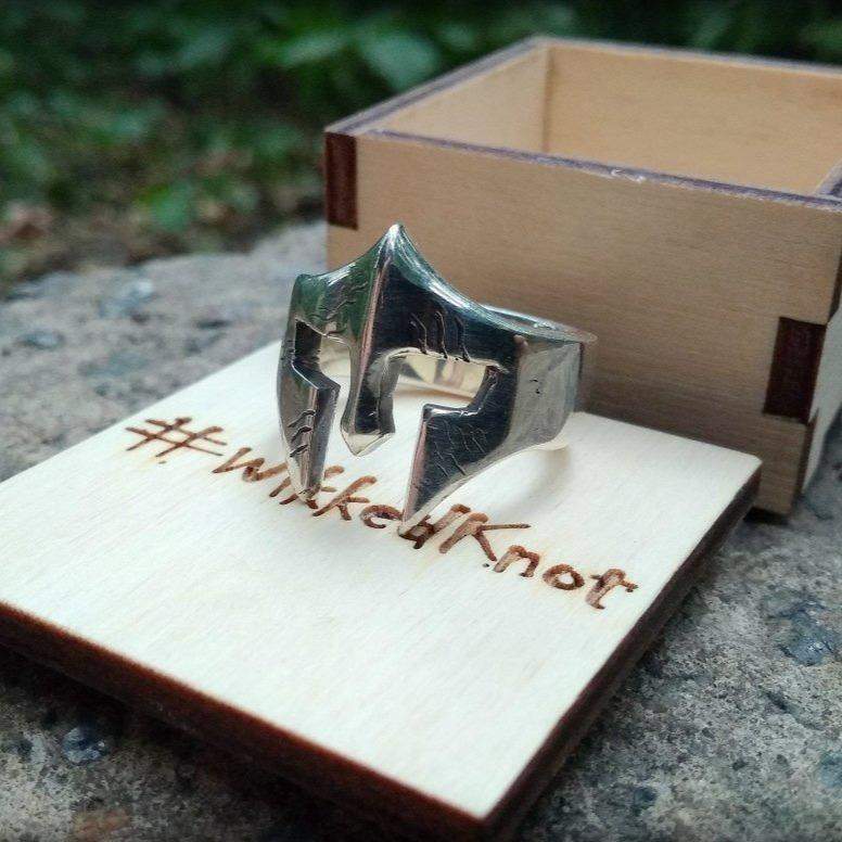 Spartan warrior ring
