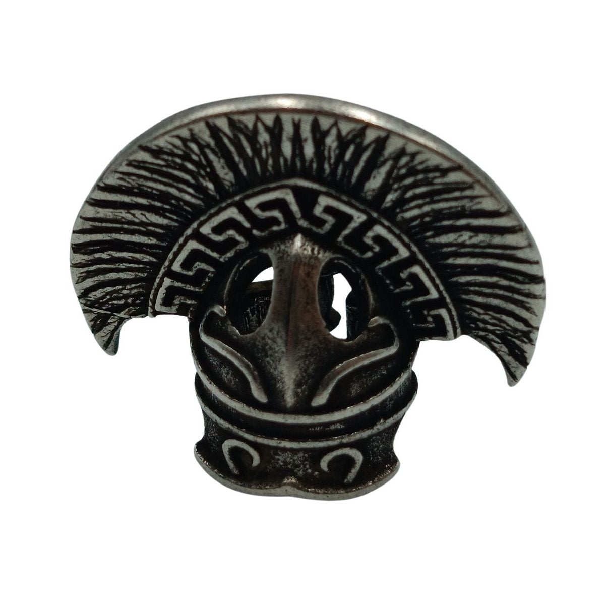Spartan officer helmet paracord bead