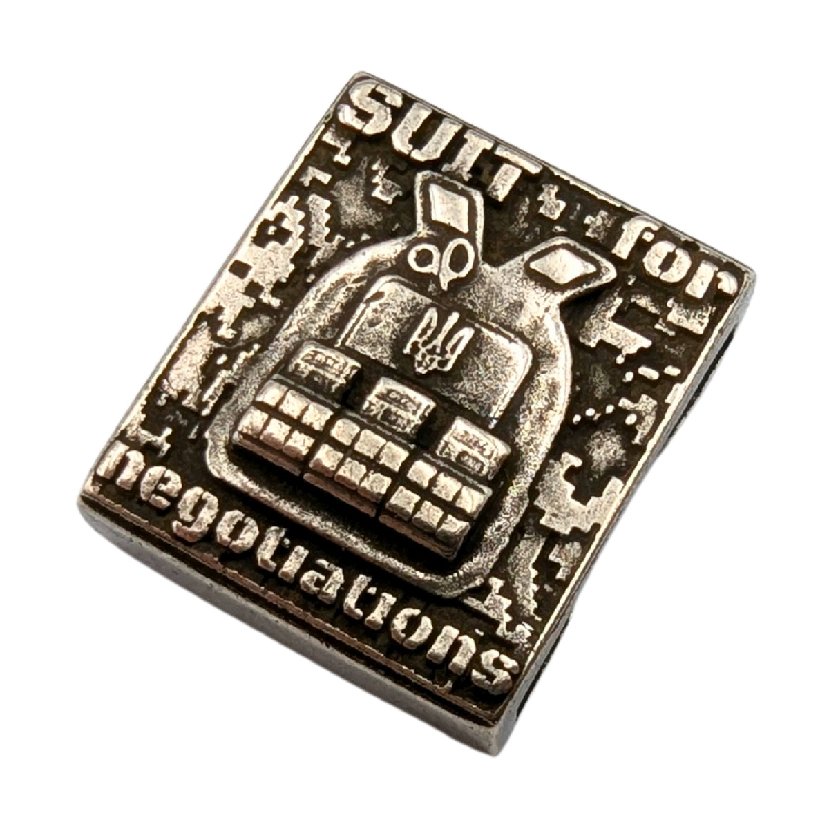 Suit for Negotiations Molle clip