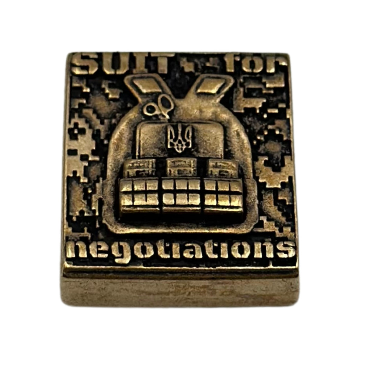 Suit for Negotiations Molle clip