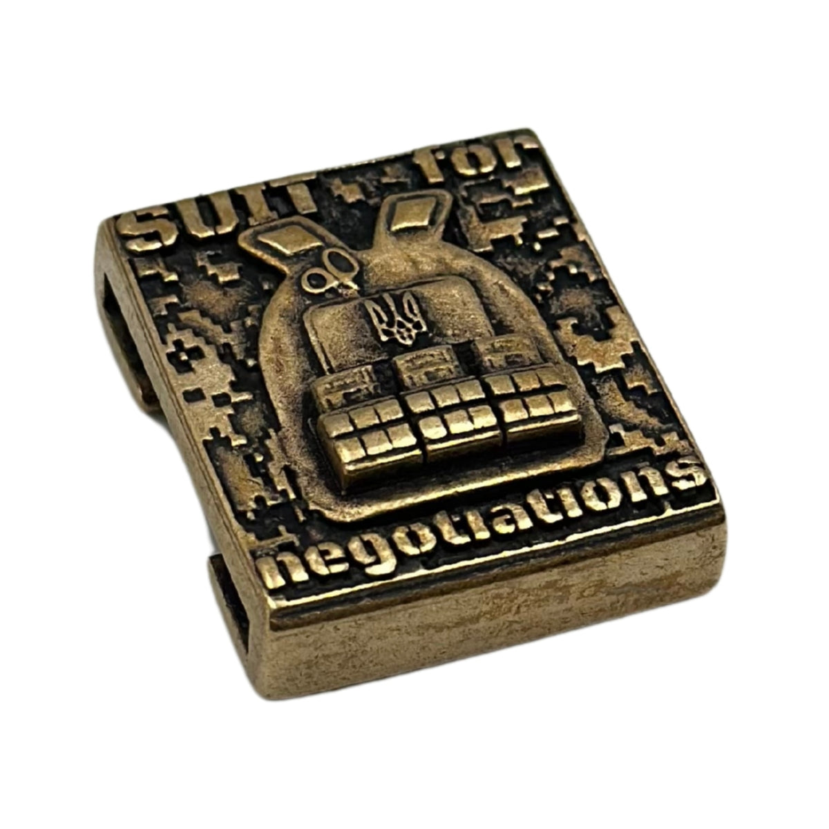 Suit for Negotiations Molle clip