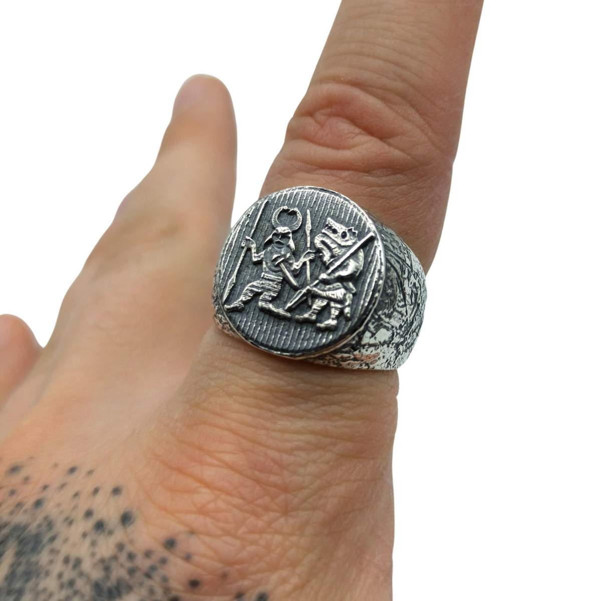 Torslunda dancer Ancient Viking ring