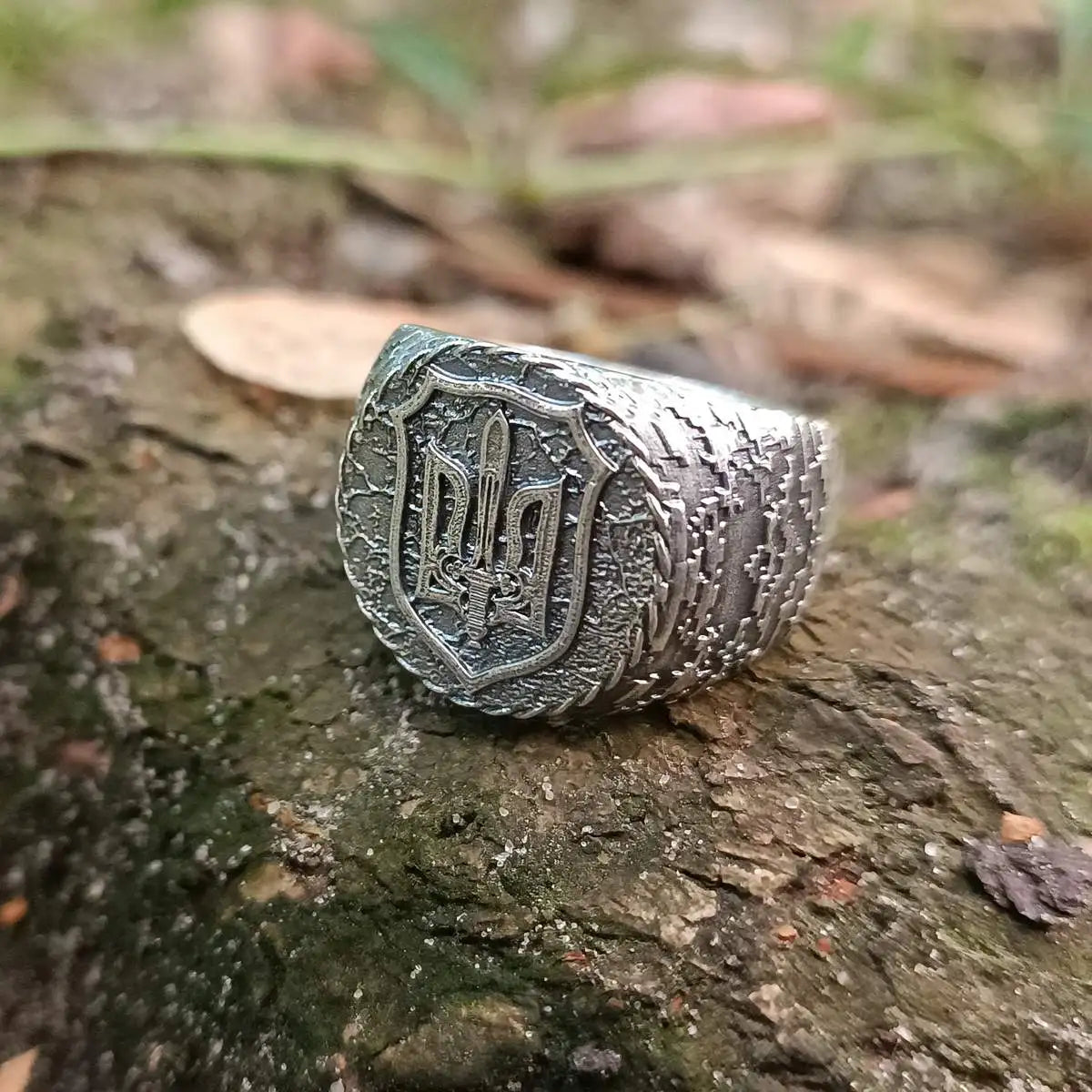 Ukraine coat of arms signet ring